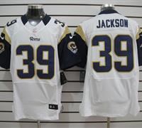 2012 NFL St. Louis Rams 39 Jackson White Nike Nike Elite Jersey